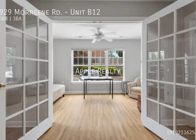 Property at 929 Morreene Rd Unit B12, Durham, NC, 27705, 3 beds, 3 baths, [object Object]