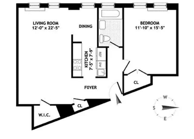 Property at 230 Riverside Dr Unit 8C, New York, NY, 10025, 1 bed, 1 bath, [object Object]
