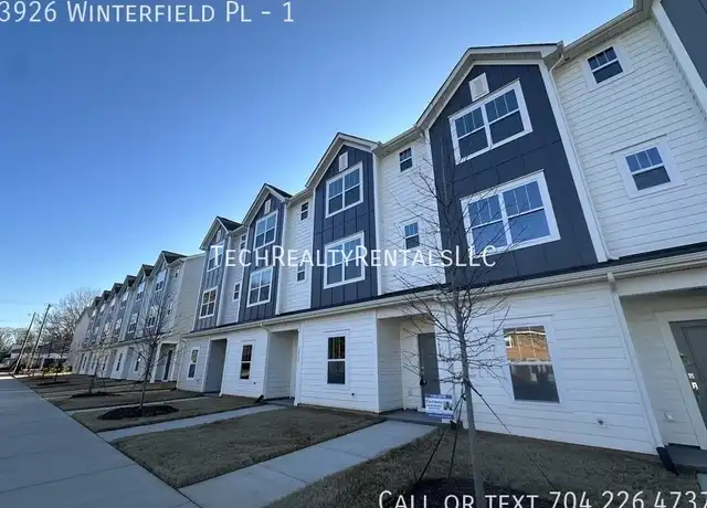 Property at 3926 Winterfield Pl Unit 1, Charlotte, NC, 28205, 3 beds, 3.5 baths, [object Object]