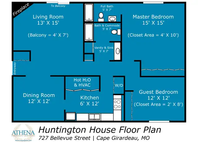 Property at 727 Bellevue St, Cape Girardeau, MO, 63701, 2 beds, 2 baths, [object Object]