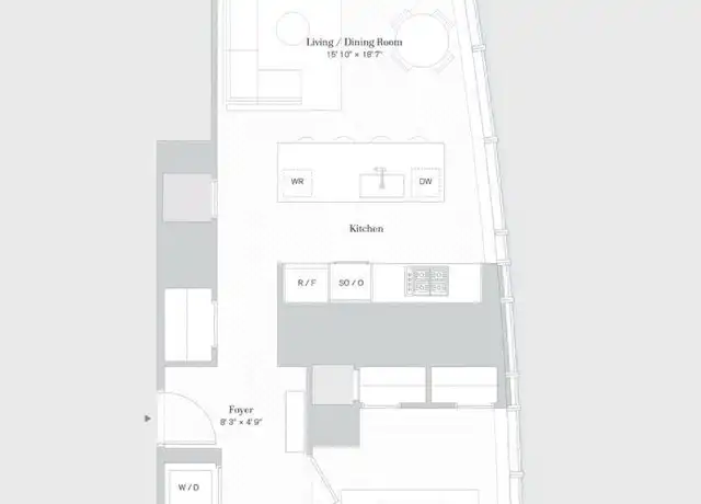 Property at 111 Murray St Unit 7B, New York, NY, 10007, 1 bed, 1 bath, [object Object]