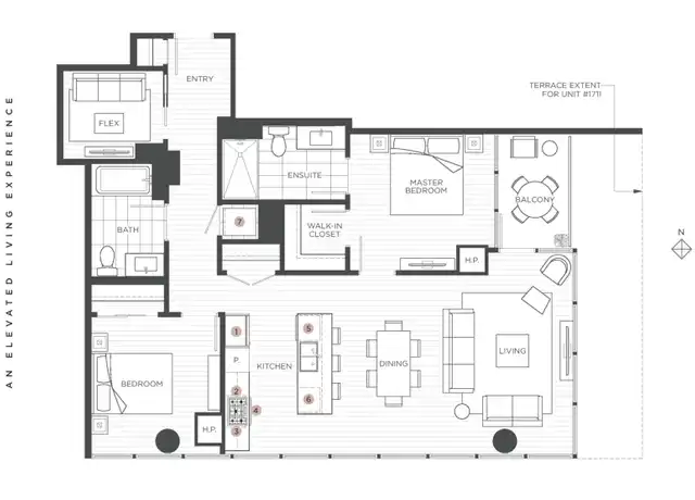Property at 750 N Hudson Ave Unit 1811, Chicago, IL, 60654, 2 beds, 2 baths, [object Object]