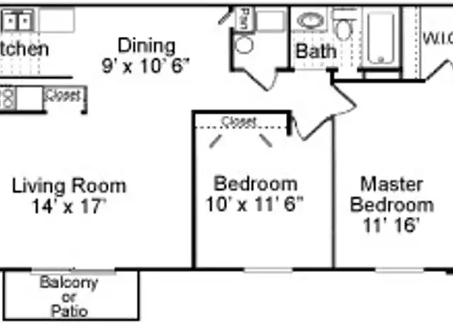 Property at 12401 Horizon Village Dr Unit 12367 F, St. Louis, MO, 63138, 2 beds, 1 bath, [object Object]