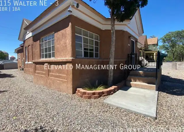 Property at 115 Walter St NE Unit 3, Albuquerque, NM, 87102, 1 bed, 1 bath, [object Object]