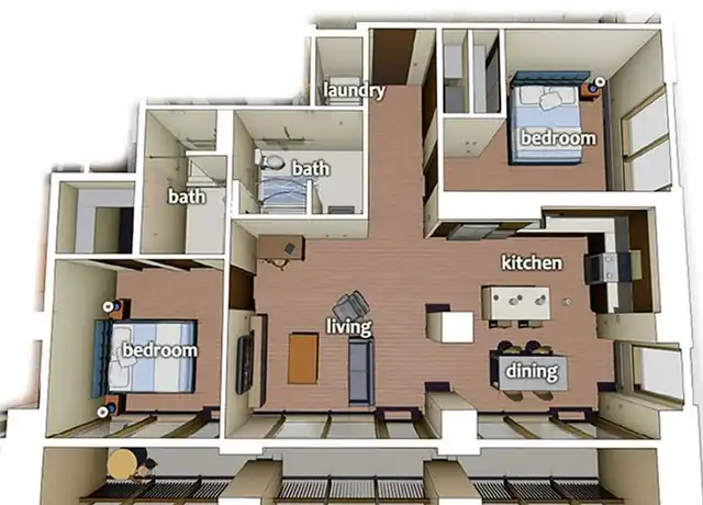 Property at 180 E Water St Unit 5104, Kalamazoo, MI, 49007, 2 beds, 2 baths, [object Object]