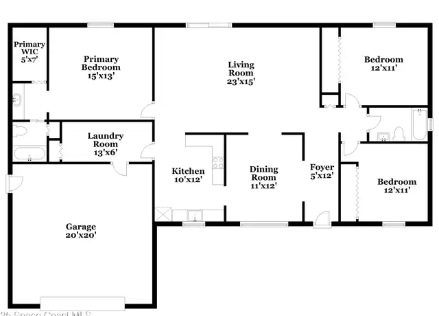Property at 1044 Zamora St SE, Palm Bay, FL, 32909, 3 beds, 2 baths, [object Object]