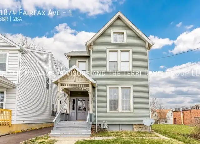 Property at 1874 Fairfax Ave Unit 1, Cincinnati, OH, 45207, 3 beds, 2 baths, [object Object]