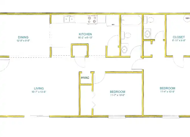 Property at 825 Farmhurst Dr, Charlotte, NC, 28217, 2 beds, 1.5 baths, [object Object]