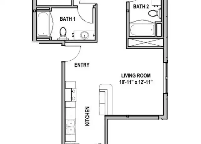 Property at 116 S Indiana Ave Unit 303, Bloomington, IN, 47408, 2 beds, 2 baths, [object Object]