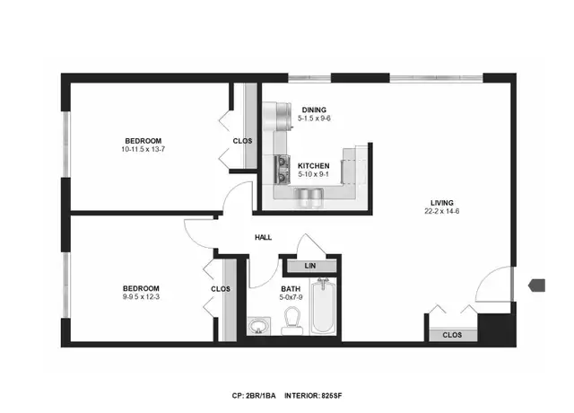 Property at 1028 8th Ave S Unit 104010, South St Paul, MN, 55075, 2 beds, 1 bath, [object Object]