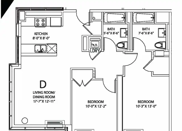 Property at 27-03 42nd Rd Unit 24D, Long Island City, NY, 11101, 2 beds, 2 baths, [object Object]