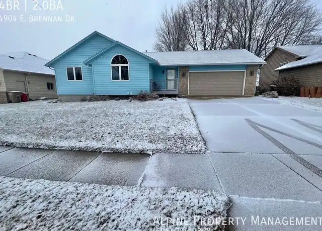 Property at 4904 E Brennan Dr, Sioux Falls, SD, 57110, 4 beds, 2 baths, [object Object]