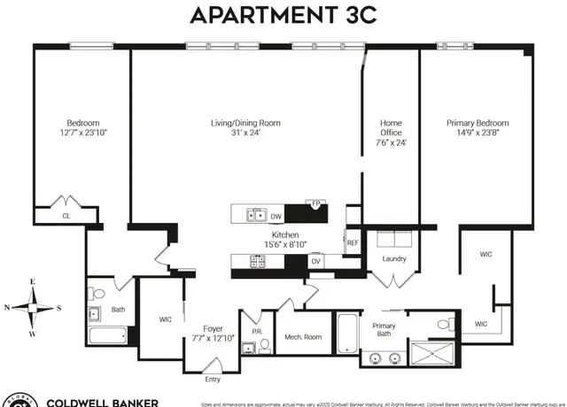 Property at 28 Laight St Unit 3C, New York, NY, 10013, 2 beds, 2.5 baths, [object Object]