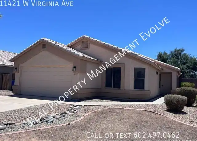 Property at 11421 W Virginia Ave, Avondale, AZ, 85392, 3 beds, 2 baths, [object Object]