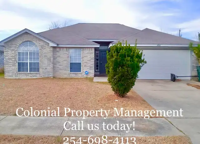 Property at 1407 Windsor Cir, Killeen, TX, 76549, 3 beds, 2 baths, [object Object]