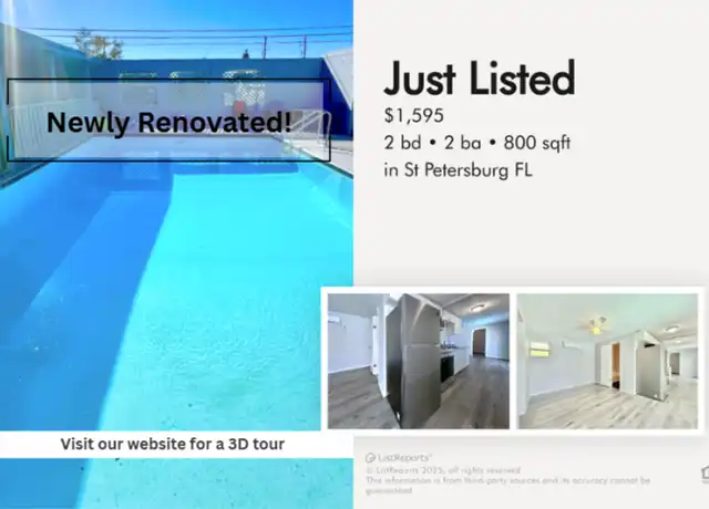 Property at 5024 Emerson Ave S Unit 3, St. Petersburg, FL, 33707, 2 beds, 2 baths, [object Object]