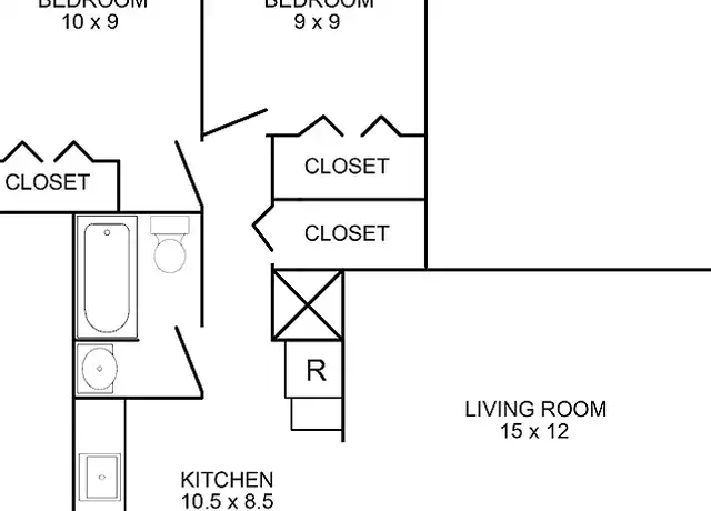Property at 63 Grove St Apt 3, Bangor, ME, 04401, 2 beds, 1 bath, [object Object]