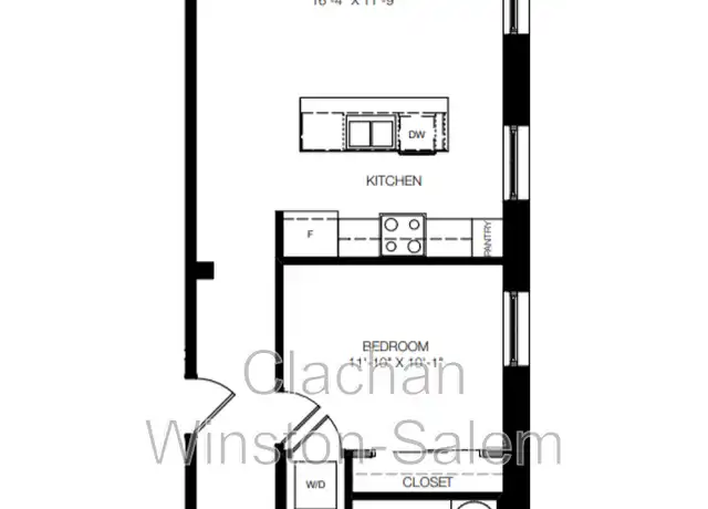 Property at 50 W 4th St Unit 118, Winston-Salem, NC, 27101, 1 bed, 1 bath, [object Object]