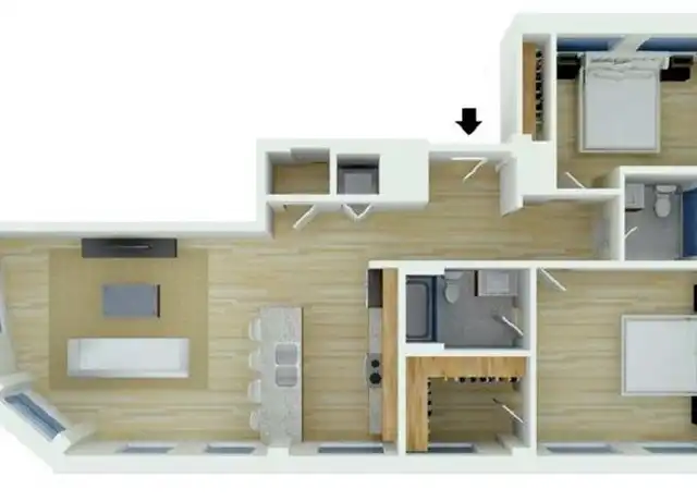 Property at 210 Baronne St Unit 1608, New Orleans, LA, 70112, 2 beds, 2 baths, [object Object]