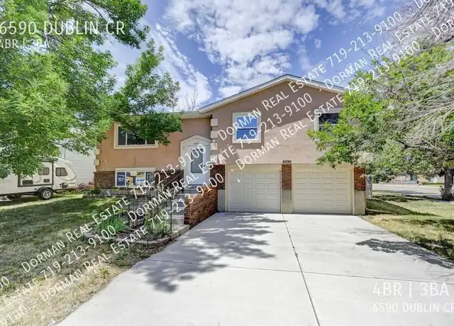 Property at 6590 Dublin Cir, Colorado Springs, CO, 80918, 4 beds, 2.5 baths, [object Object]