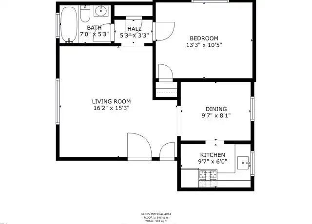 Property at 4101 53rd Ave Unit 4200A4, Bladensburg, MD, 20710, 1 bed, 1 bath, [object Object]