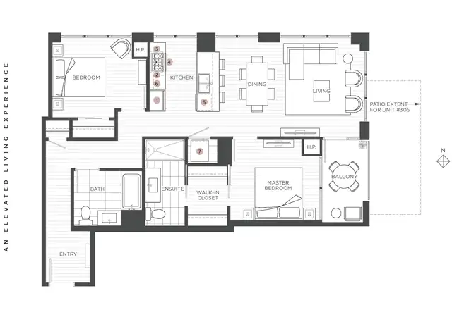 Property at 750 N Hudson Ave Unit 1108, Chicago, IL, 60654, 2 beds, 2 baths, [object Object]