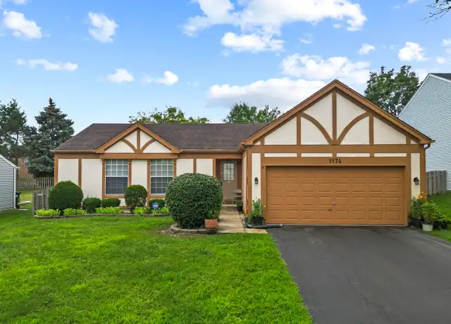 Property at 1174 Hyannis Cir, Carol Stream, IL, 60188, 3 beds, 2 baths, [object Object]