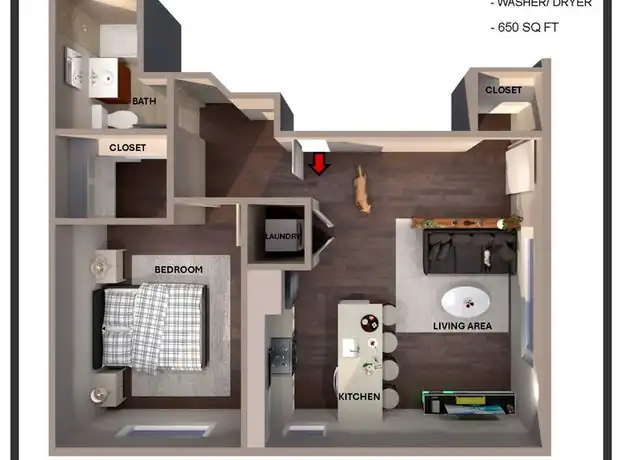 Property at 29 Cambridge Ter Unit 71B, Hackensack, NJ, 07601, 1 bed, 1 bath, [object Object]