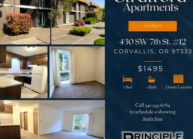 Property at 430 SW 7th St Unit 12, Corvallis, OR, 97333, 2 beds, 1 bath, [object Object]