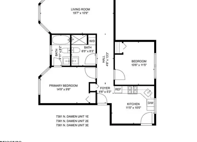 Property at The Damen Fargo - 7381 N Damen Ave, Chicago, IL, 60645, 2 beds, 1-2 bath, [object Object]