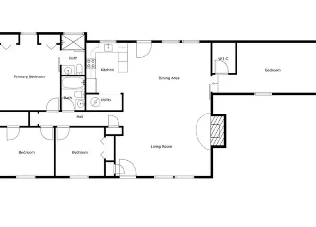 Property at 313 W Horseshoe Rd, Tallahassee, FL, 32317, 3 beds, 2 baths, [object Object]