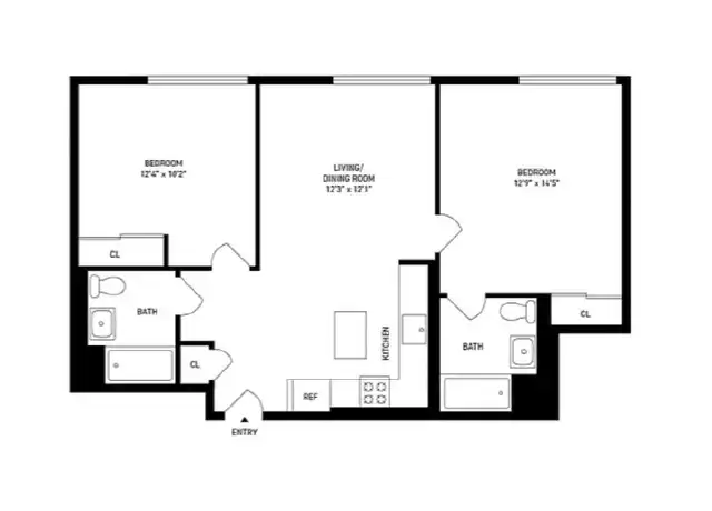 Property at 8 Palmetto St Unit 611, Brooklyn, NY, 11221, 2 beds, 2 baths, [object Object]