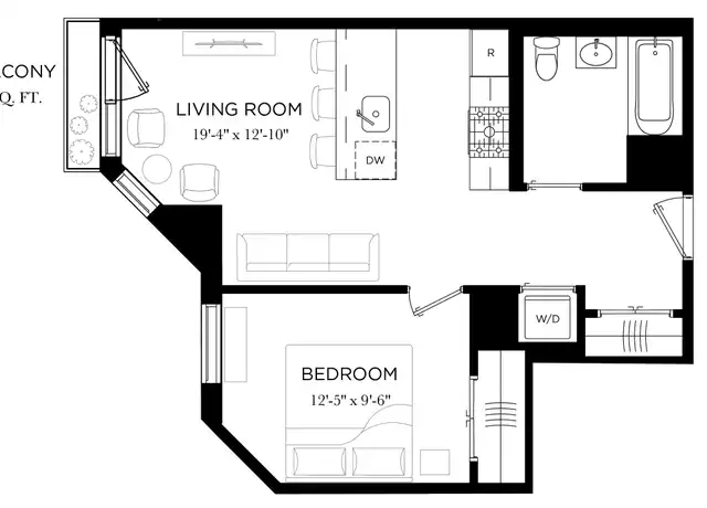 Property at 111 Montgomery St Unit 7N, Brooklyn, NY, 11225, 1 bed, 1 bath, [object Object]