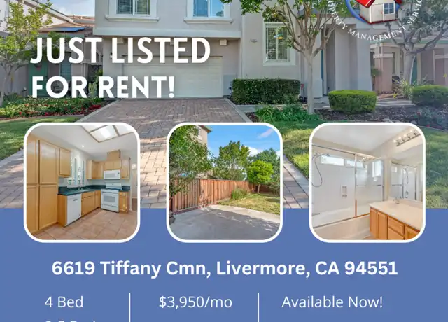 Property at 6619 Tiffany Cmn, Livermore, CA, 94551, 4 beds, 2.5 baths, [object Object]