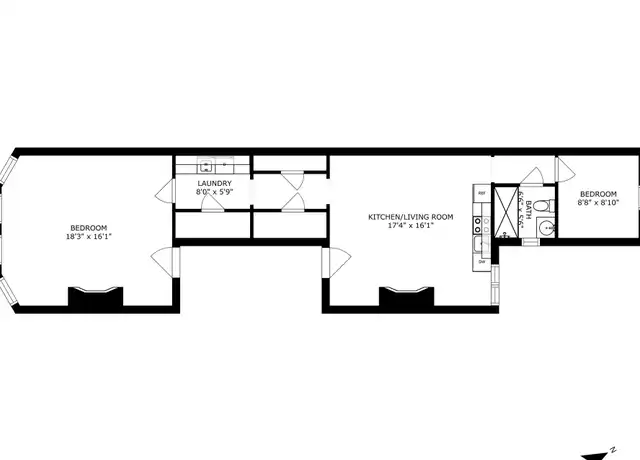 Property at 420 W 146th St Unit 2B, New York, NY, 10031, 3 beds, 1 bath, [object Object]