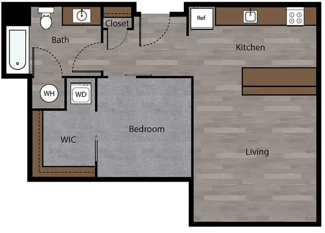 Property at Benson Lights Apartments - 3030 N 60th St, Omaha, NE, 68104, 0-1 beds, 1 bath, [object Object]