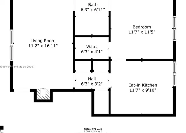 Property at 1560 Jefferson Ave #1, Miami Beach, FL, 33139, 1 bed, 1 bath, [object Object]