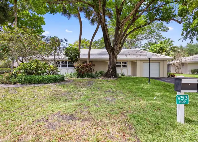 Property at 809 Cypress Blvd Unit V53, Pompano Beach, FL, 33069, 3 beds, 3 baths, [object Object]