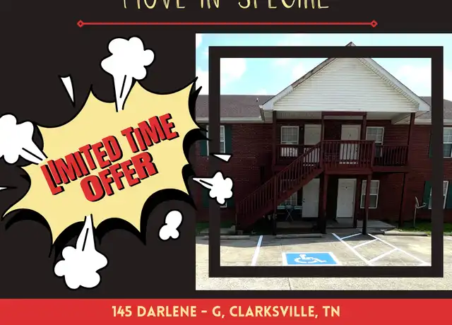 Property at 145 Darlene Dr Unit G, Clarksville, TN, 37042, 2 beds, 1 bath, [object Object]