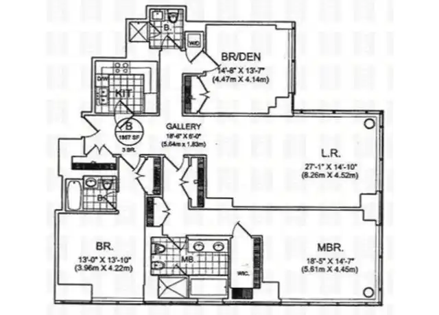 Property at 230 W 56th St Unit 67B, New York, NY, 10019, 3 beds, 3 baths, [object Object]