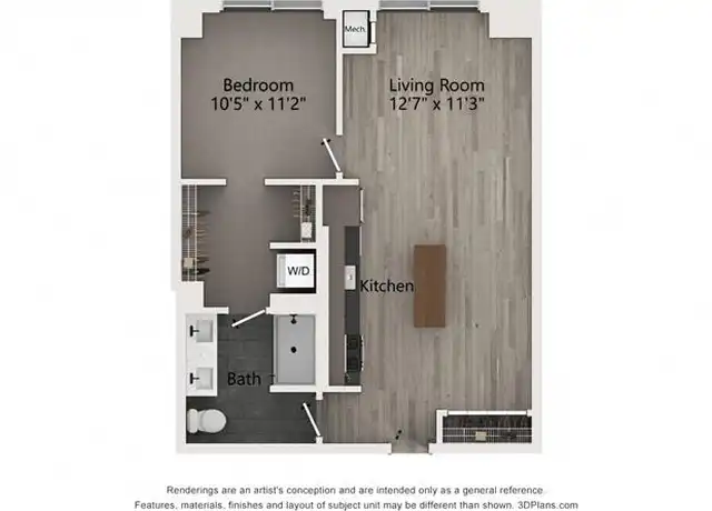 Property at 1454 W Randolph St Unit 711, Chicago, IL, 60607, 1 bed, 1 bath, [object Object]