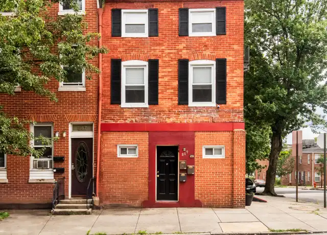 Property at 869 W Lombard St, Baltimore, MD, 21201, 2 beds, 1 bath, [object Object]