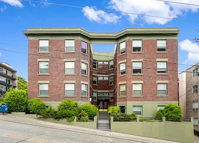 Property at South Slope Queen Anne living at the Classic Brick Montanita Apartments with hardwoods, views and... - 1012 Queen Anne Ave N, Seattle, WA, 98109, 0 beds, 1 bath, [object Object]