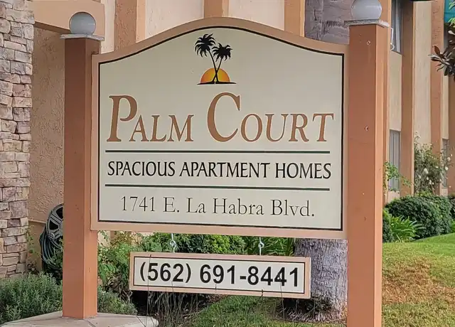 Property at Palm Court Apartments - 1741 E La Habra Blvd, La Habra, CA, 90631, 2 beds, 1 bath, [object Object]