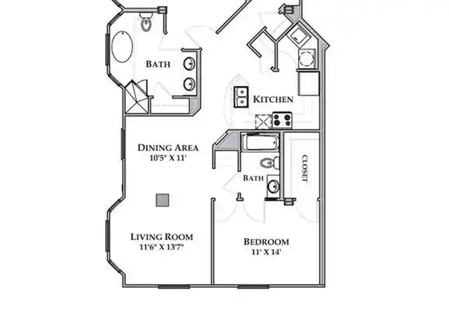 Property at 515 W Franklin St Unit 4-0308, Richmond, VA, 23220, 2 beds, 2 baths, [object Object]