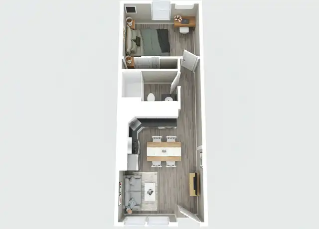 Property at 801 E Hunter Ave, Bloomington, IN, 47401, 1 bed, 1 bath, [object Object]