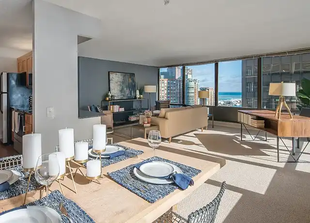 Property at Columbus Plaza - 233 E Wacker Dr, Chicago, IL, 60601, 0-2 beds, 1-2 bath, [object Object]