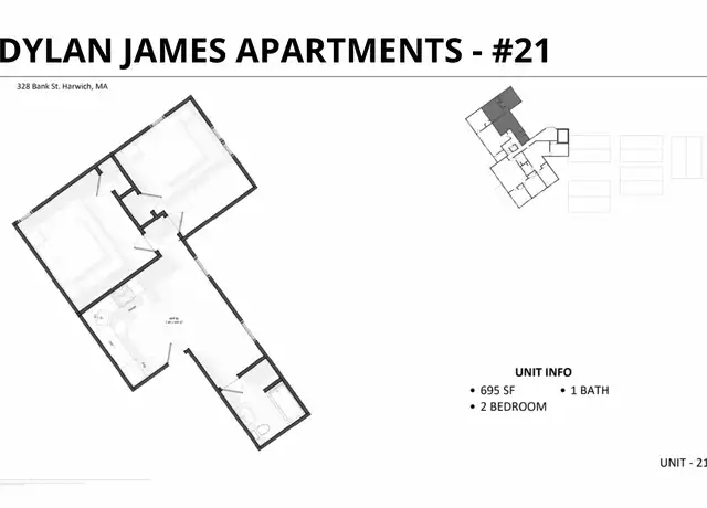 Property at 328 Bank St Unit 21, Harwich, MA, 02645, 2 beds, 1 bath, [object Object]