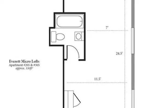 Property at 318 NW Broadway Unit 305, Portland, OR, 97209, 0 beds, 1 bath, [object Object]