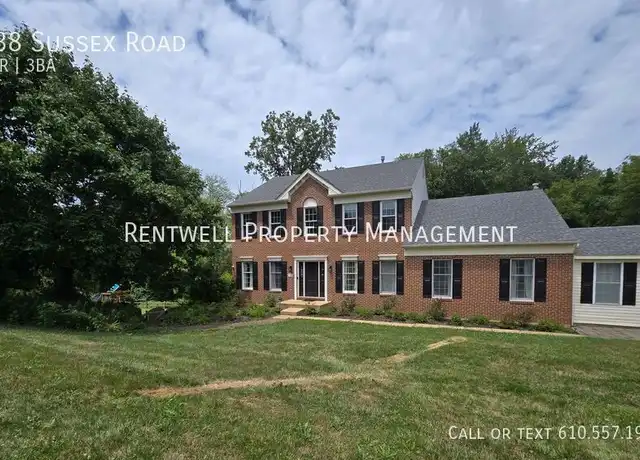 Property at 138 Sussex Rd, West Chester, PA, 19380, 5 beds, 3 baths, [object Object]